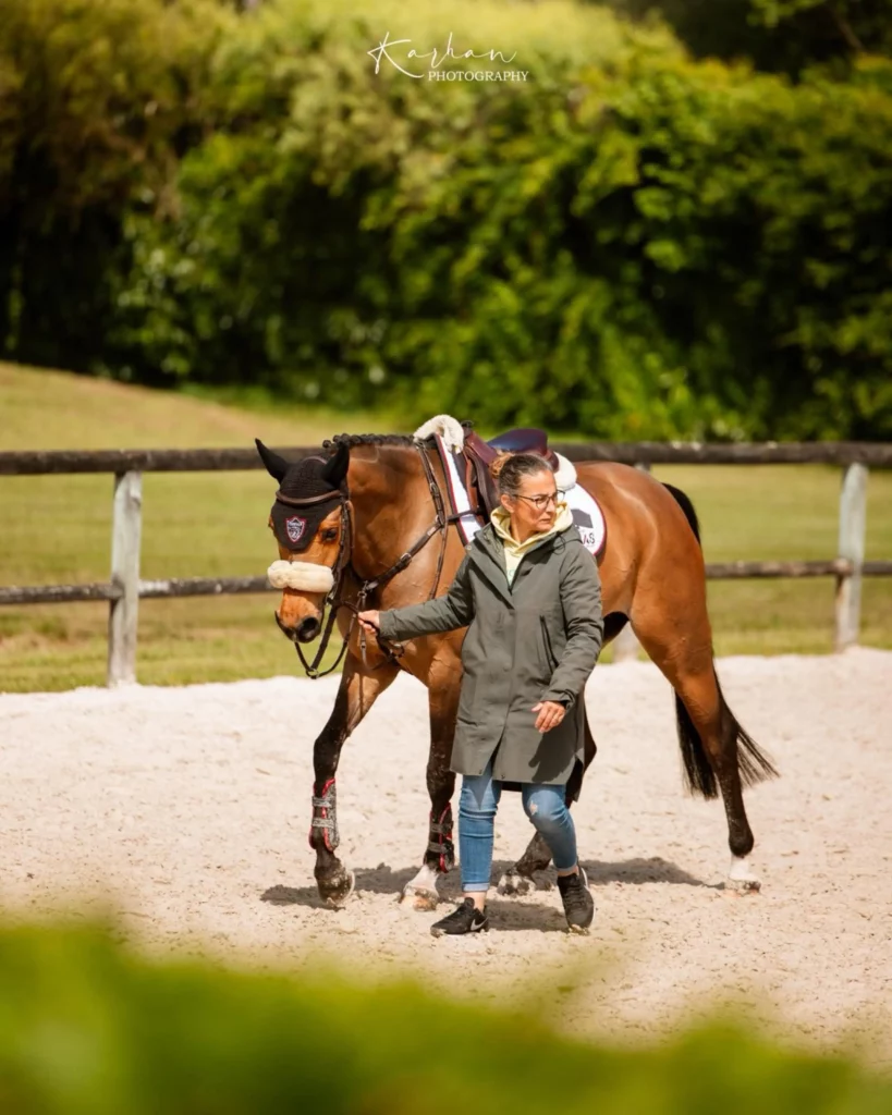 Photo d Aurélie professionnels équestres Normandie