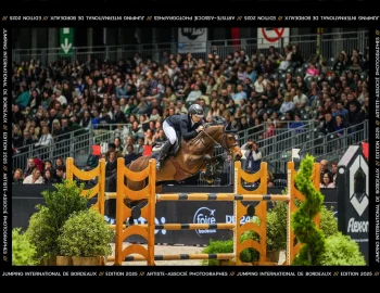 Photo de Jules au Jumping International de Bordeaux CSO